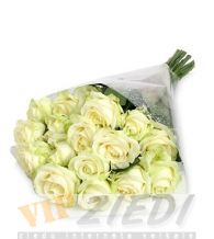 ziedu piegāde: Baltas rozes: 52.00 €